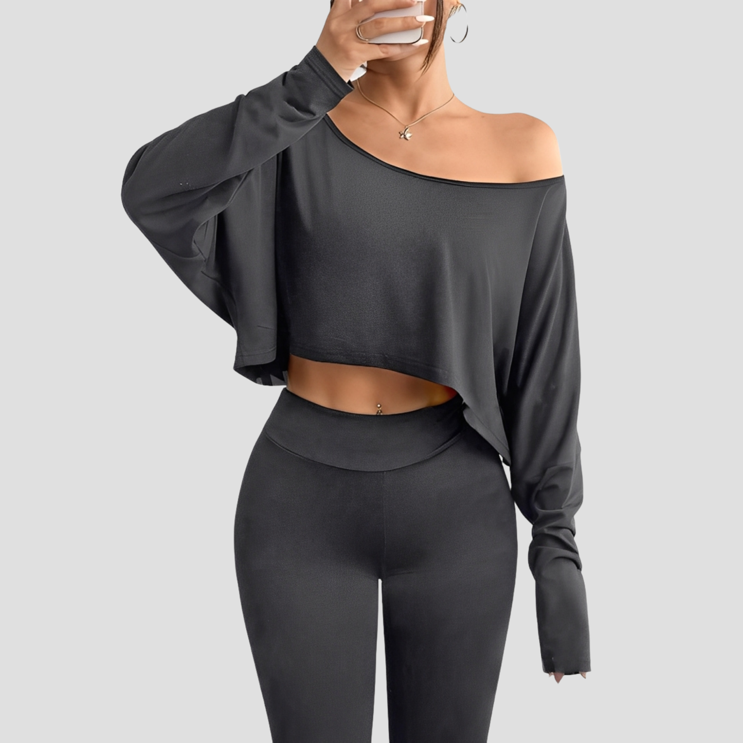 Velluna LuxeShoulder Top