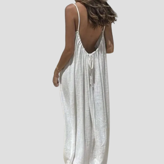 Velluna Flow Backless Dress