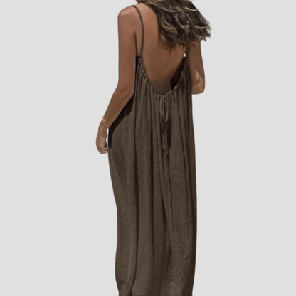 Velluna Flow Backless Dress