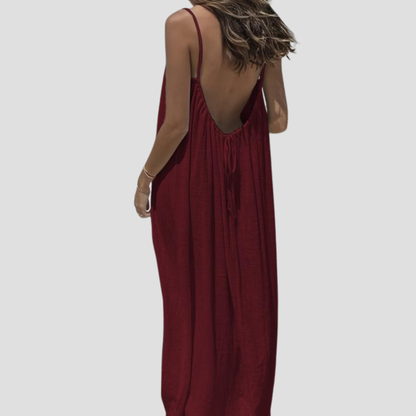 Velluna Flow Backless Dress