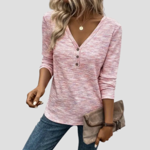 Velluna Soft Urban V-Neck Top