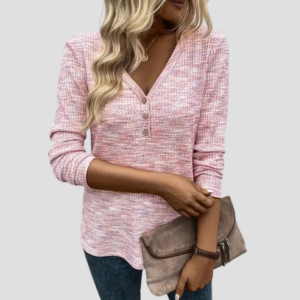 Velluna Soft Urban V-Neck Top