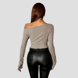 Velluna Asymmetry Luxe Top