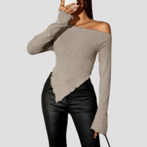 Velluna Asymmetry Luxe Top