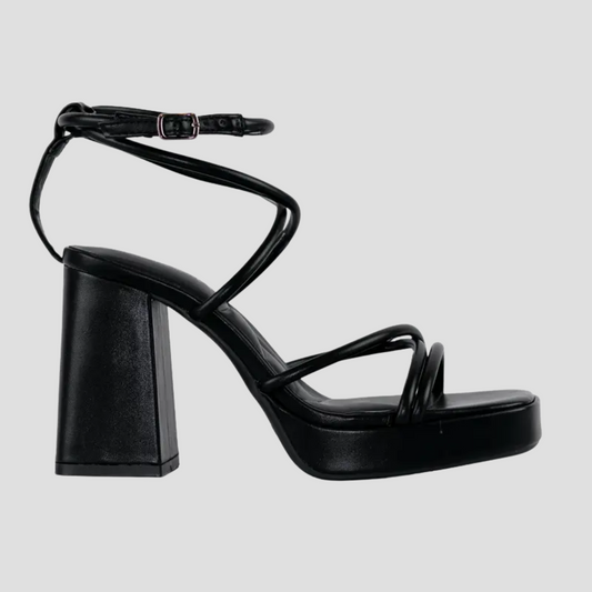 Velluna Sleek Platform Heels