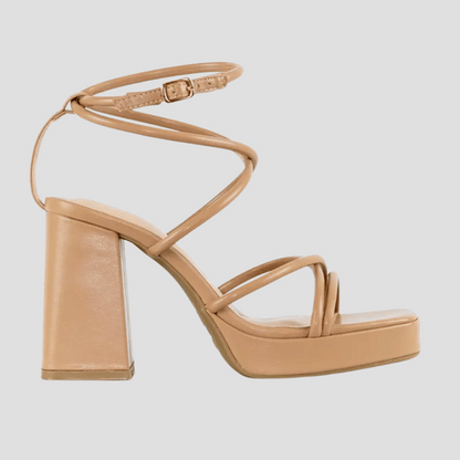 Velluna Sleek Platform Heels