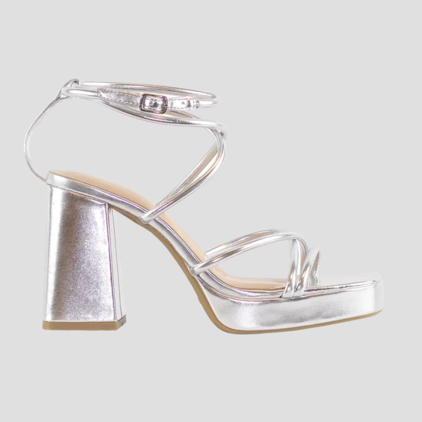 Velluna Sleek Platform Heels