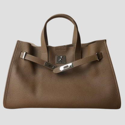 Velluna Luxe Leather Tote