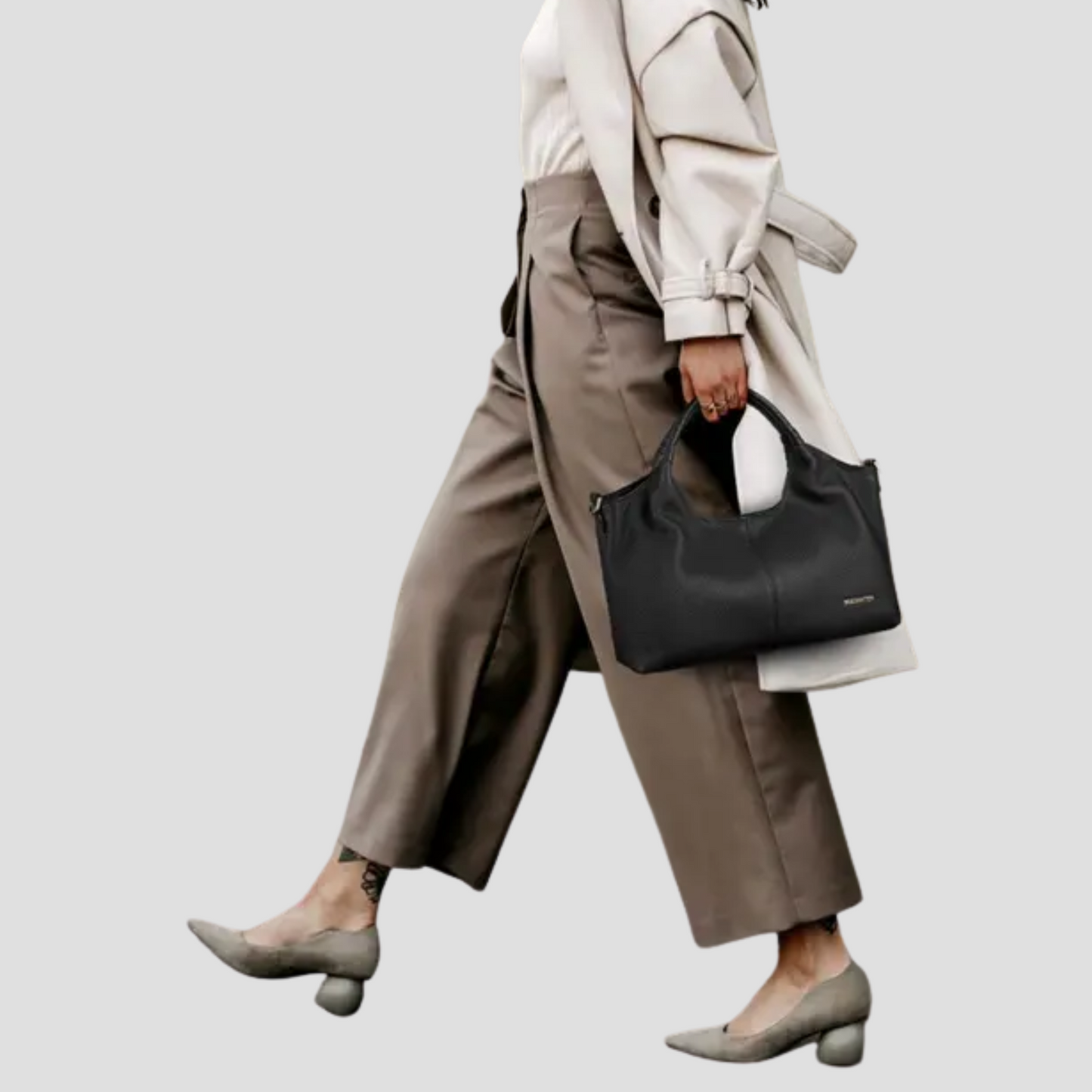 Velluna Luxe Leather Satchel