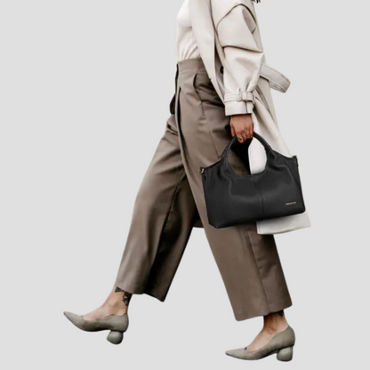 Velluna Luxe Leather Satchel