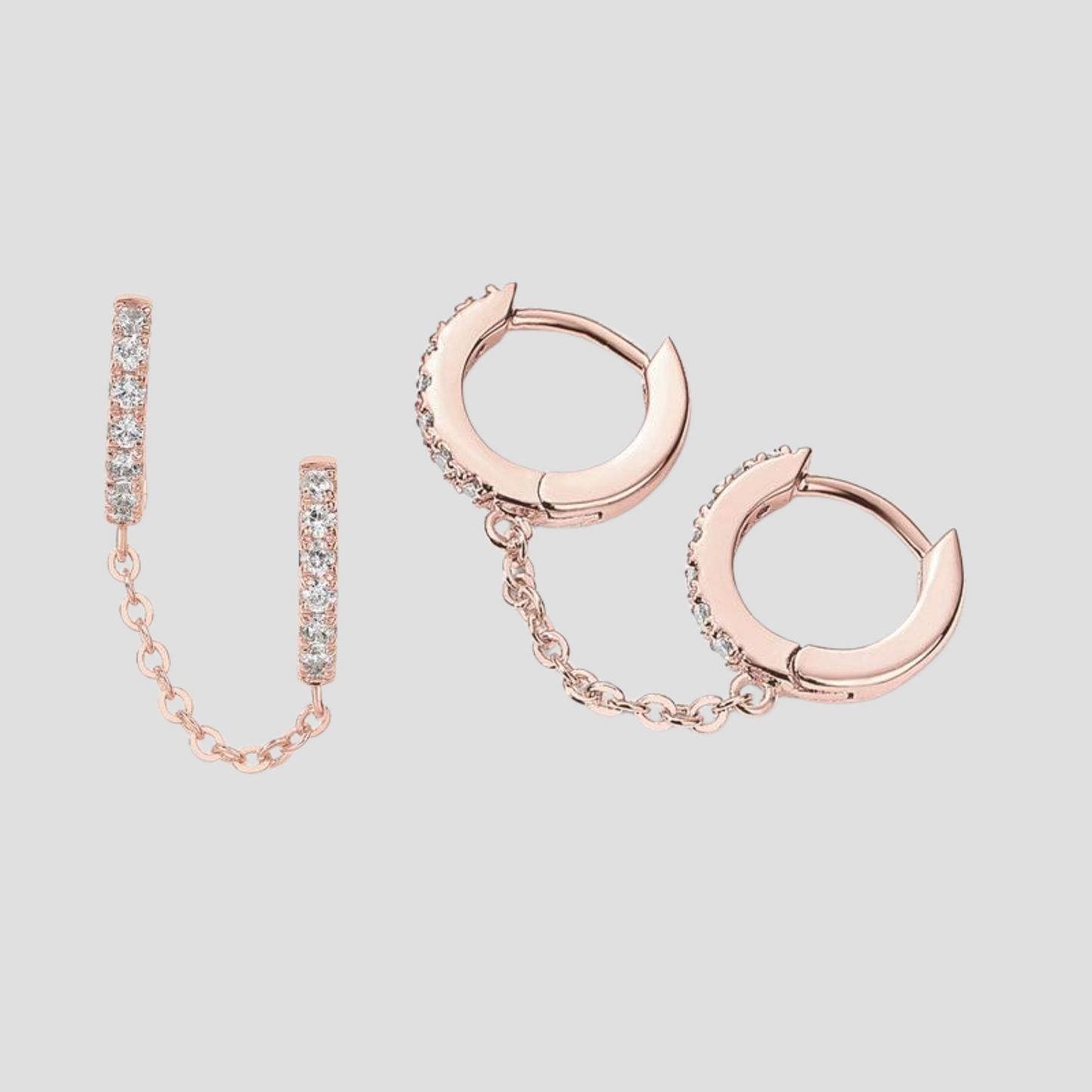 Velluna Modern Gold Earrings