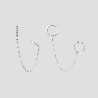 Velluna Modern Gold Earrings