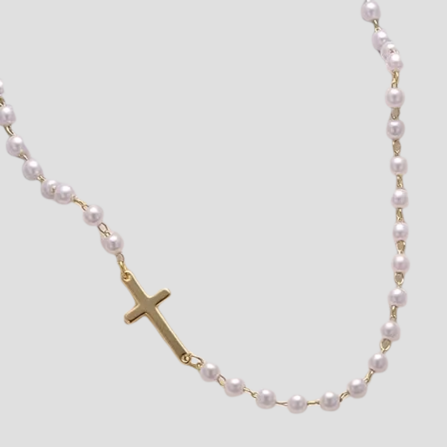 Velluna Dainty Cross Necklace