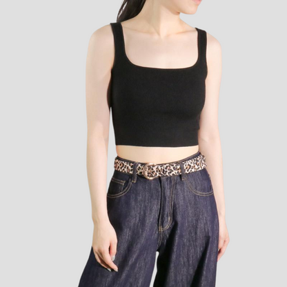 Velluna Luxe Animal Print Belt