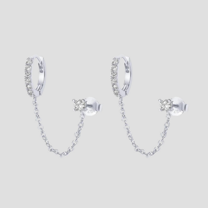 Velluna Modern Gold Earrings