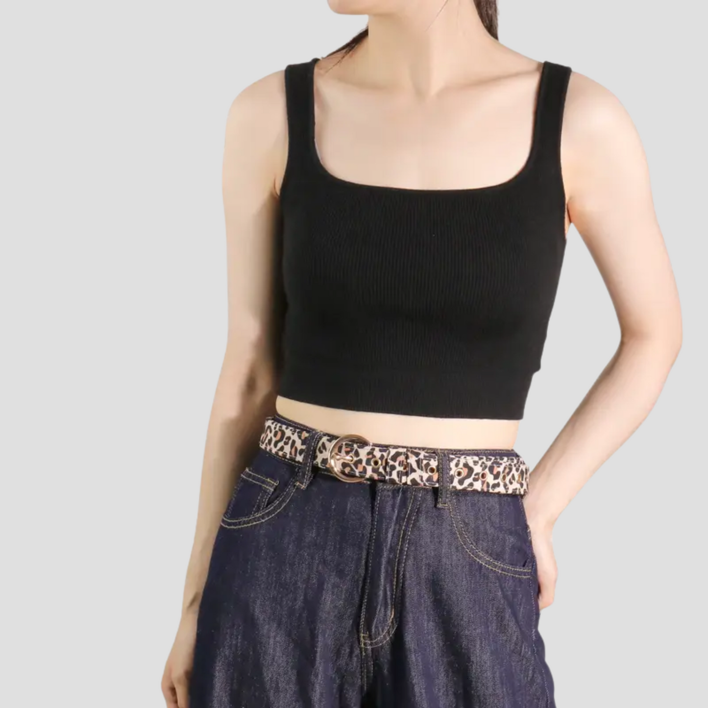 Velluna Luxe Animal Print Belt
