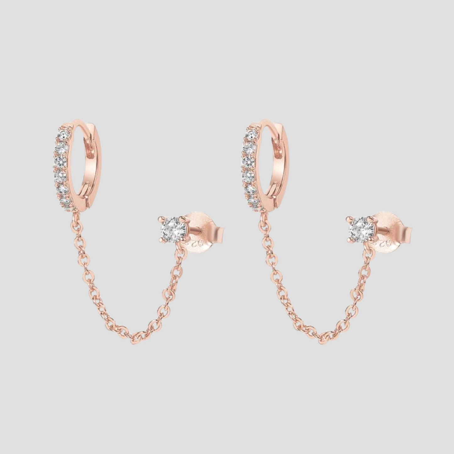 Velluna Modern Gold Earrings