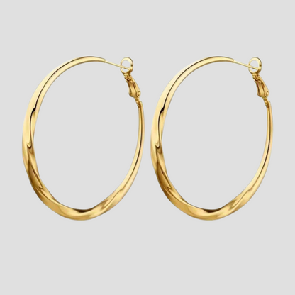 Velluna Chic Sterling Hoops