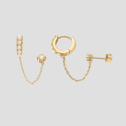 Velluna Modern Gold Earrings