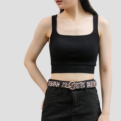 Velluna Luxe Animal Print Belt