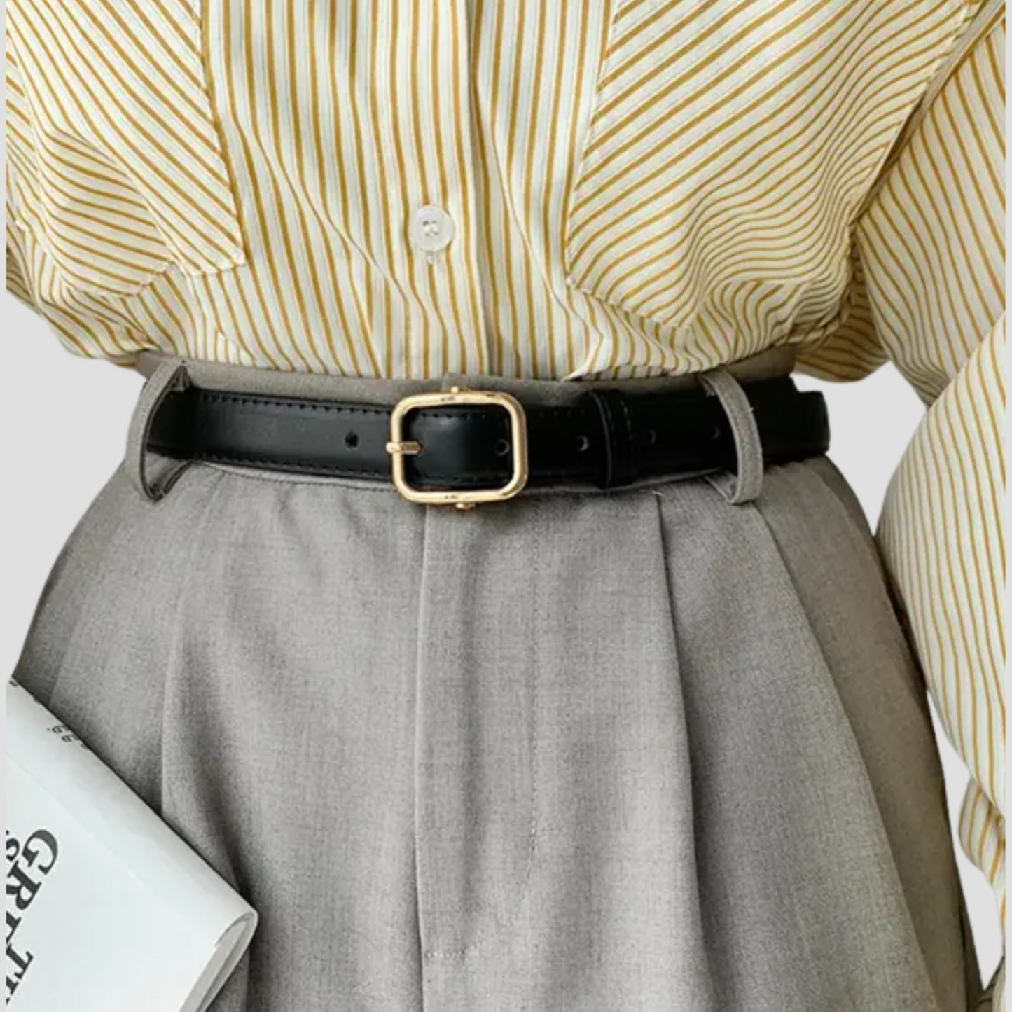 Velluna Sleek Buckle Belt