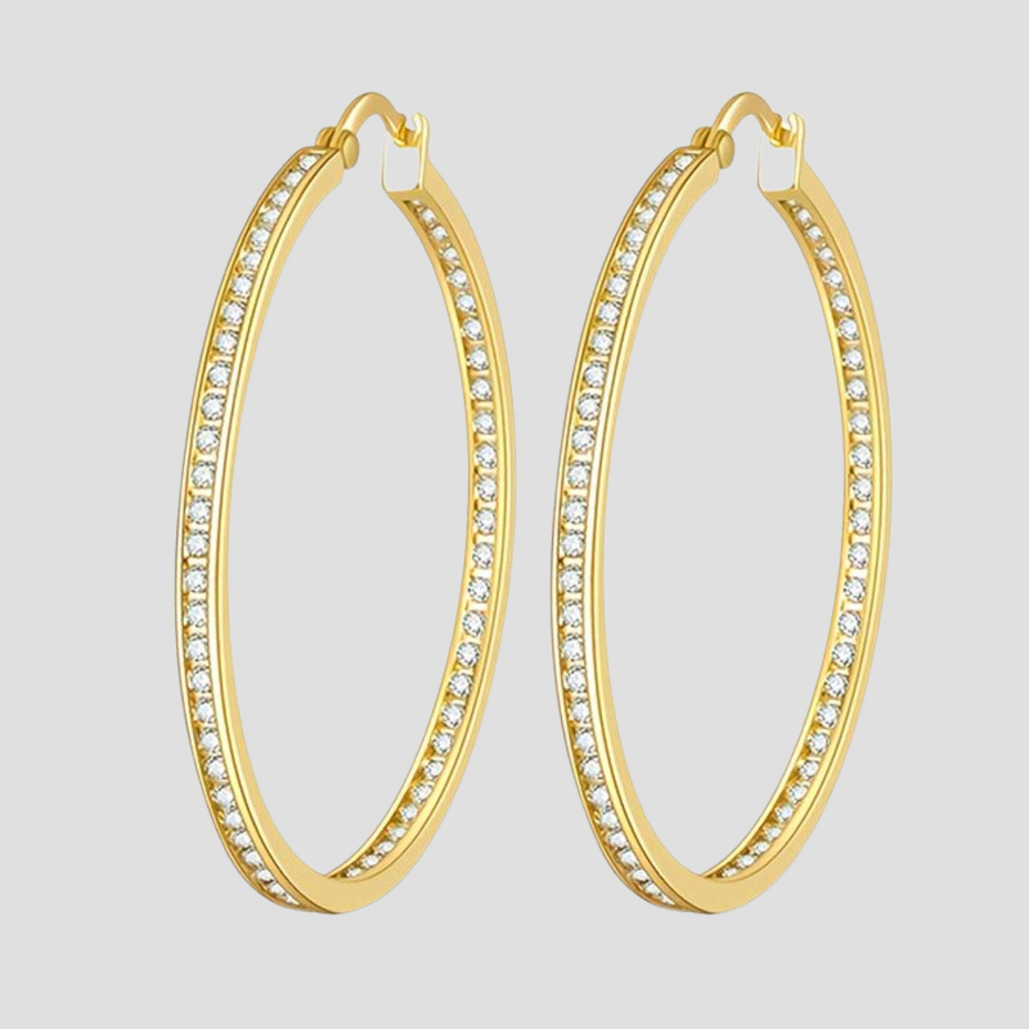 Velluna Chic Sterling Hoops