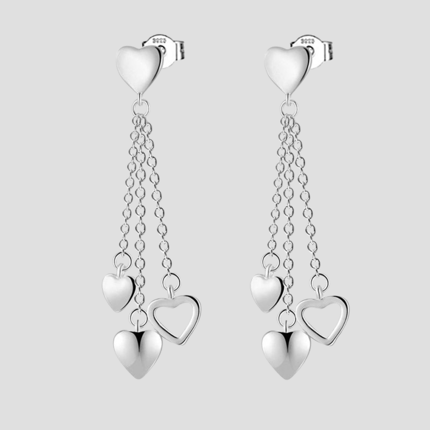 Velluna Chic Sterling Hoops