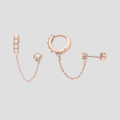 Velluna Modern Gold Earrings