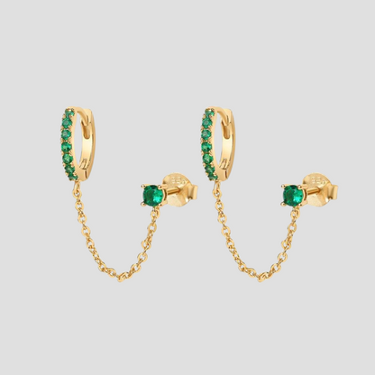 Velluna Modern Gold Earrings