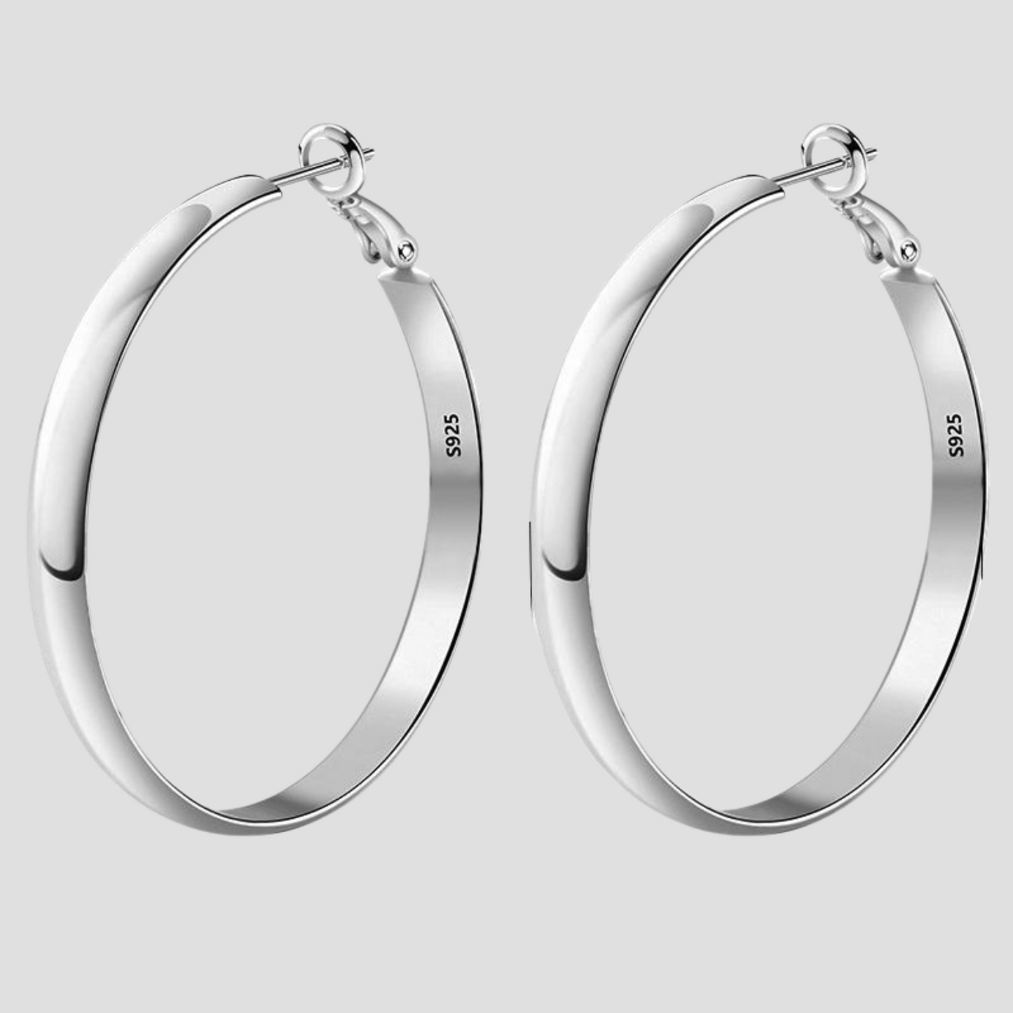 Velluna Chic Sterling Hoops