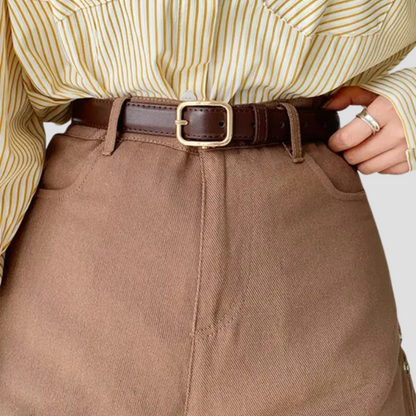 Velluna Sleek Buckle Belt