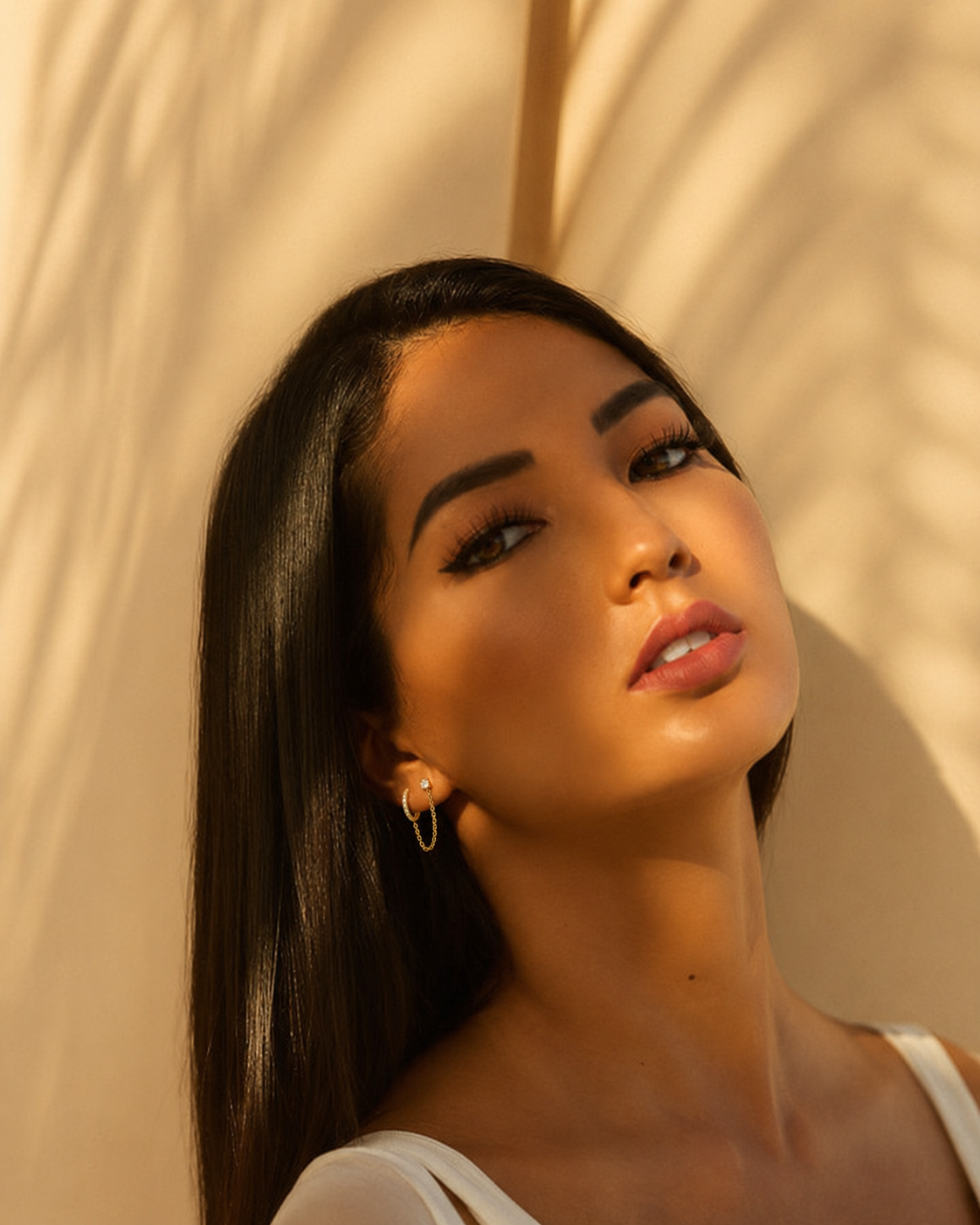 Velluna Modern Gold Earrings